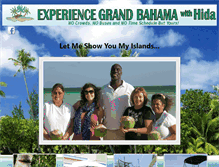 Tablet Screenshot of experiencegrandbahamaisland.com